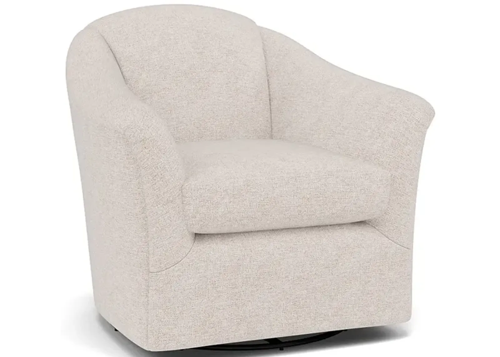 Darby Swivel Gliding Chair in 20619 Tan