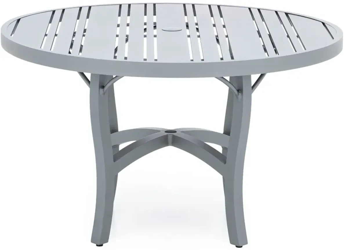 Cayman Isle Tri-Slat 48" Round Dining Table