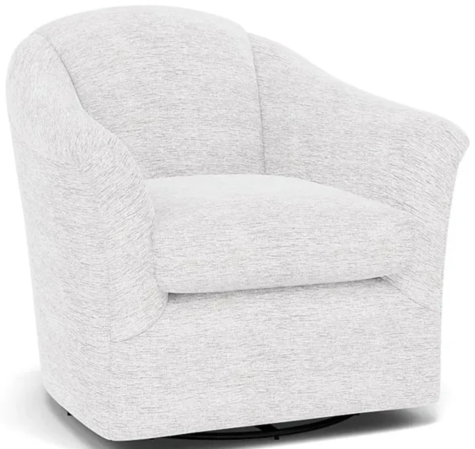 Darby Swivel Gliding Chair in 20747 Canvas