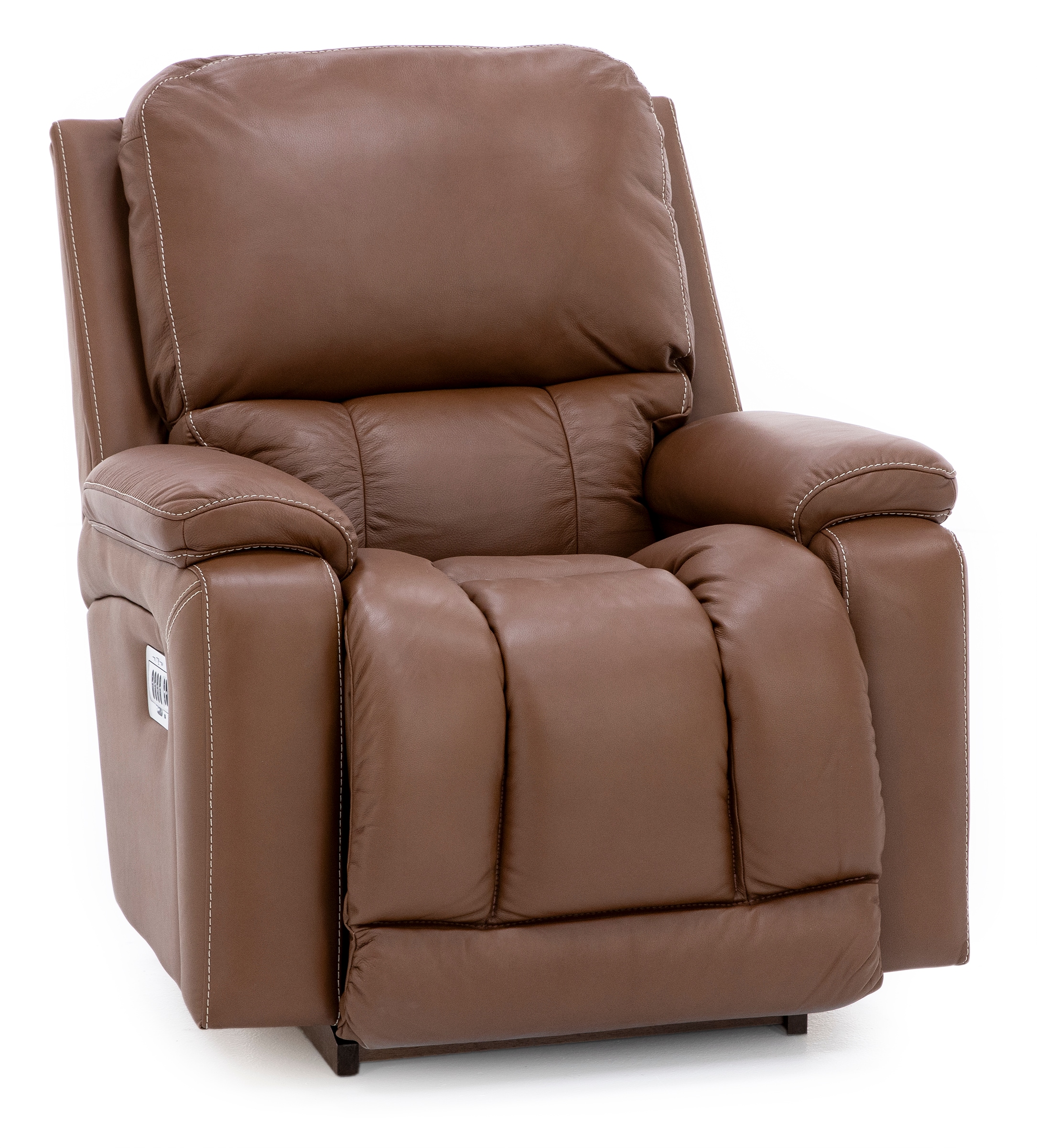 Greyson Leather Fully Loaded Rocker Recliner with Wireless Remote