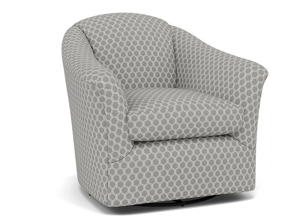 Darby Swivel Gliding Chair in 28423 Dove