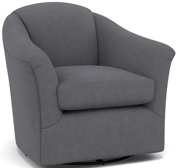 Darby Swivel Gliding Chair in 20223 Grey