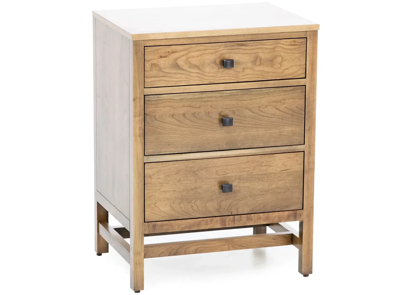 Daniel's Amish Studio Three Drawer Nightstand