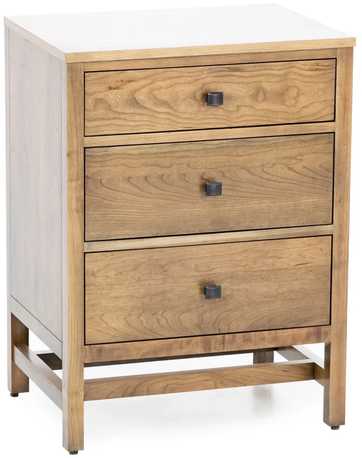 Daniel's Amish Studio Three Drawer Nightstand