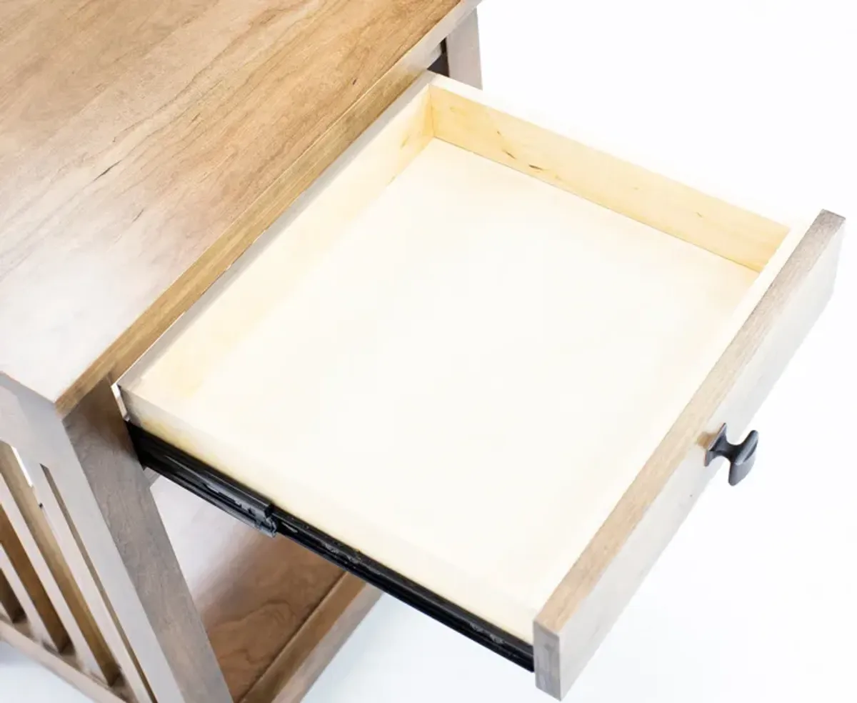 Daniel's Amish Studio One Drawer Nightstand