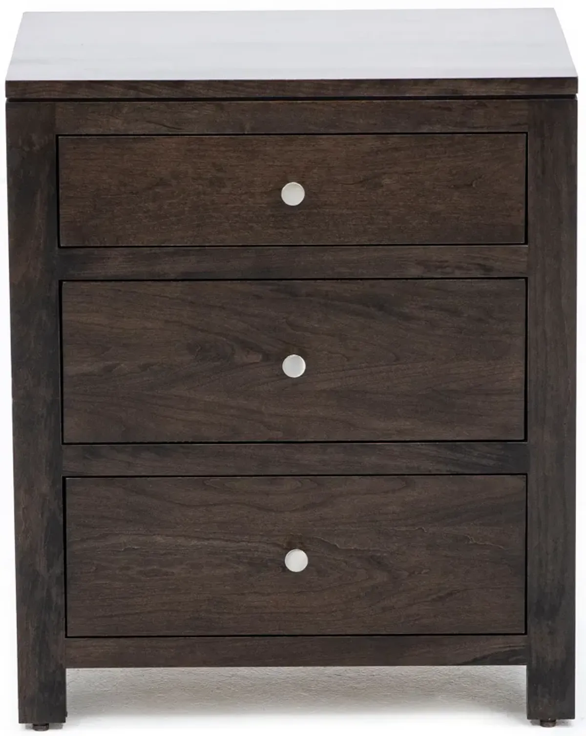 Daniel's Amish Modern 3 Drawer Nightstand