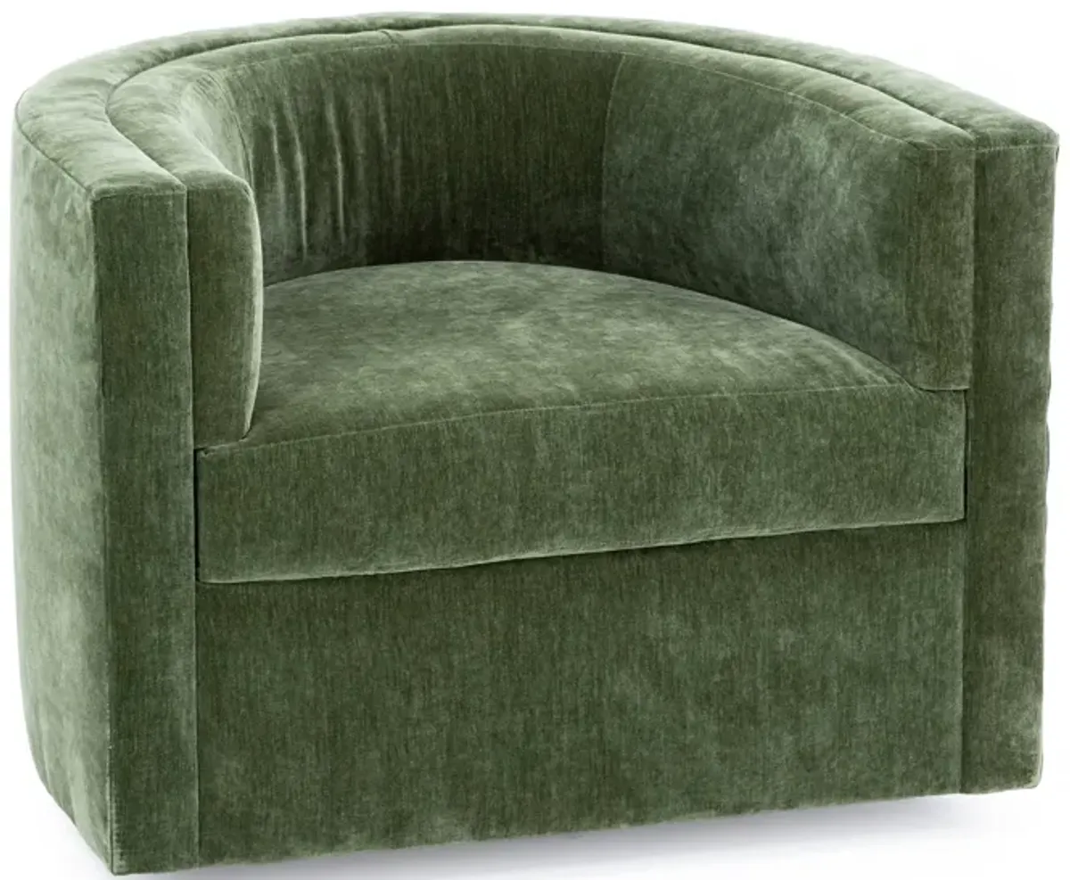 Crease Swivel Accent Chair