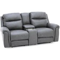 Nottingham Fully Loaded Reclining Wall Saver Console Loveseat with Next Level