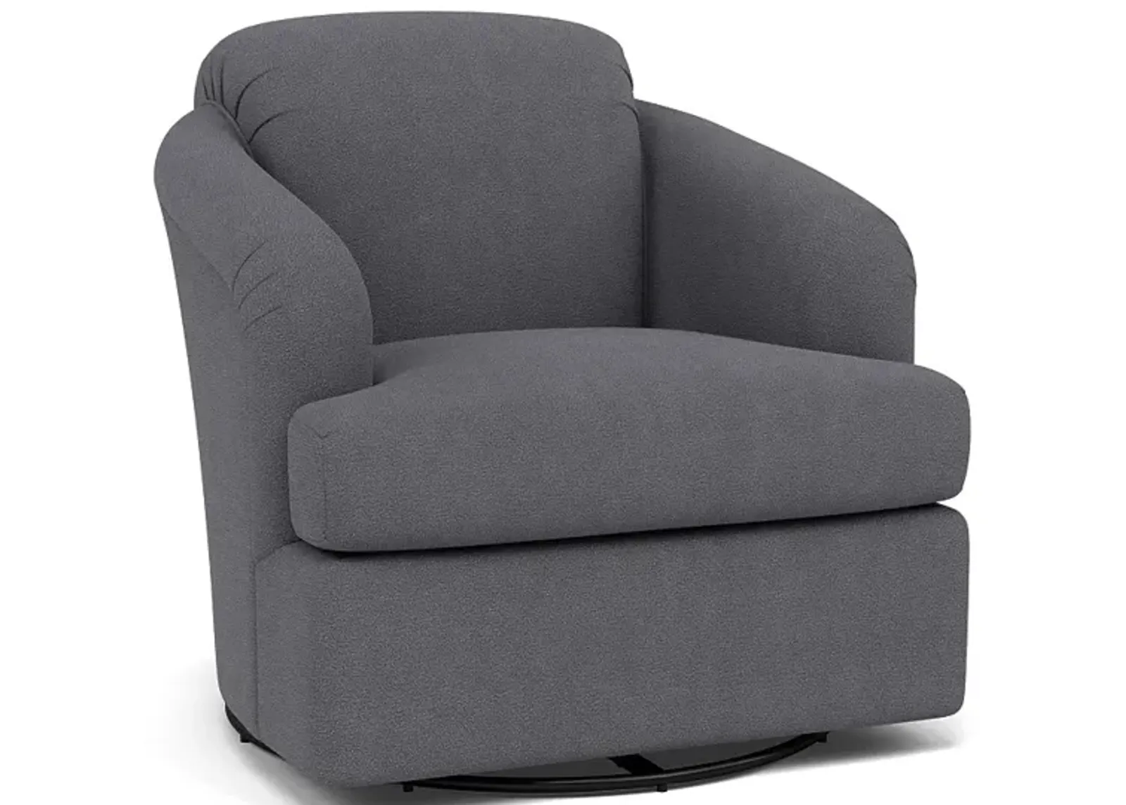 Cass Swivel Chair in 20223 Grey