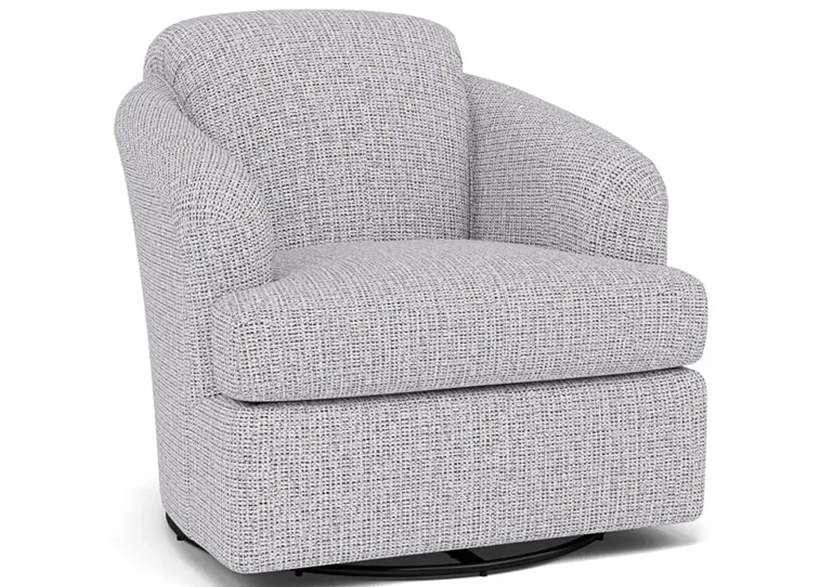 Cass Swivel Chair in 23573 Pelican