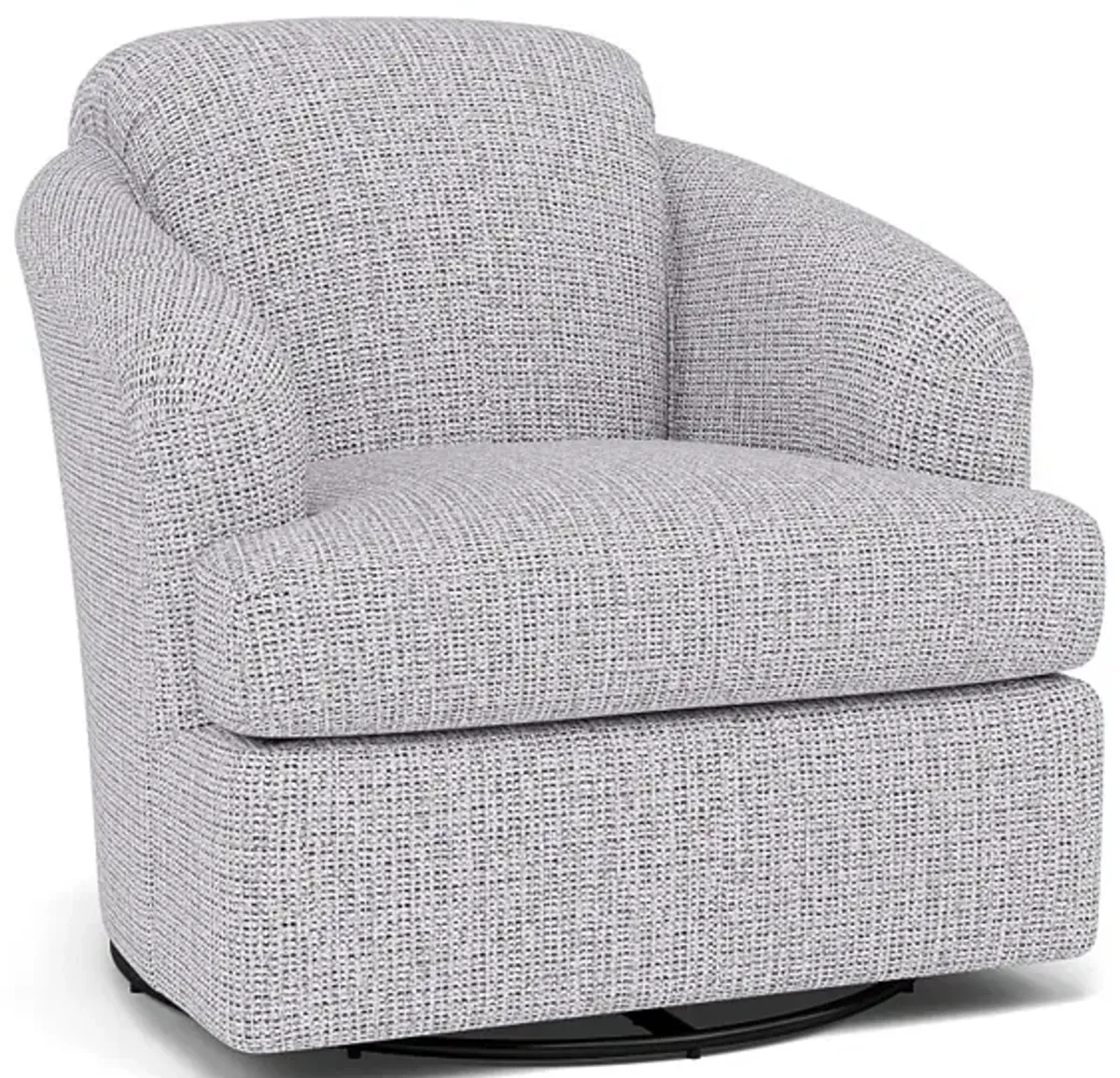 Cass Swivel Chair in 23573 Pelican