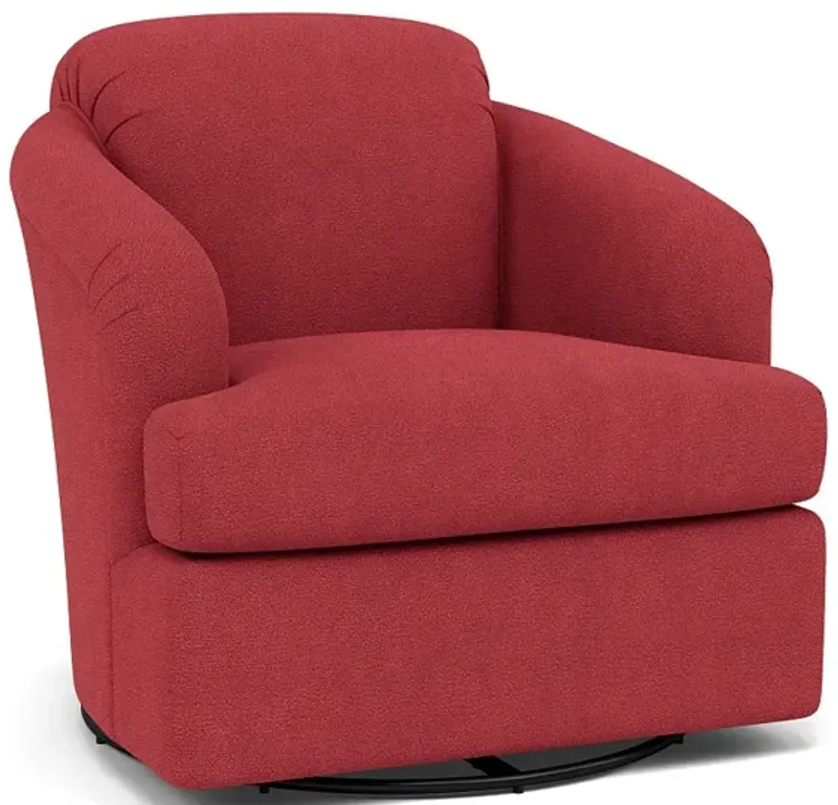 Cass Swivel Chair in 20228 Cranberry