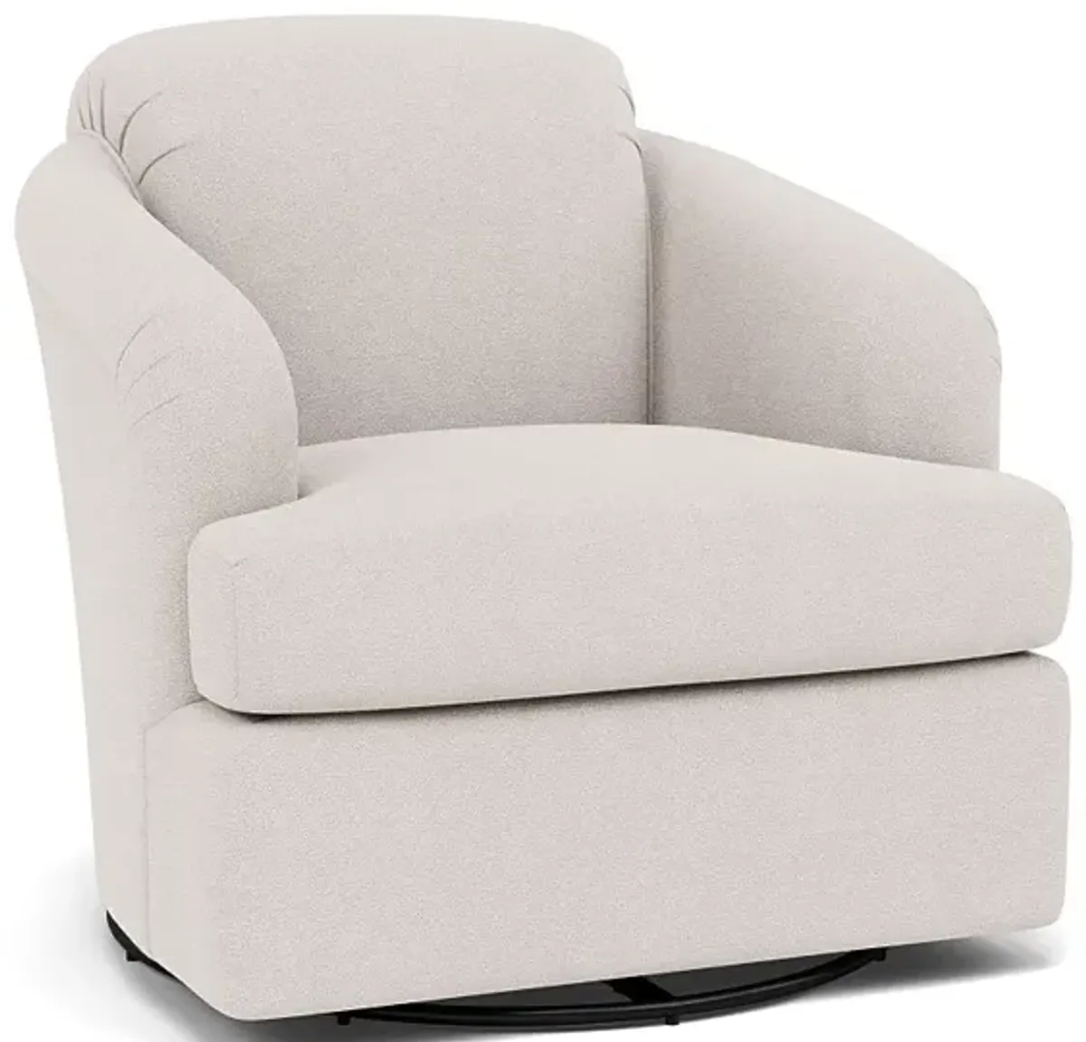 Cass Swivel Chair in 19909 Tan