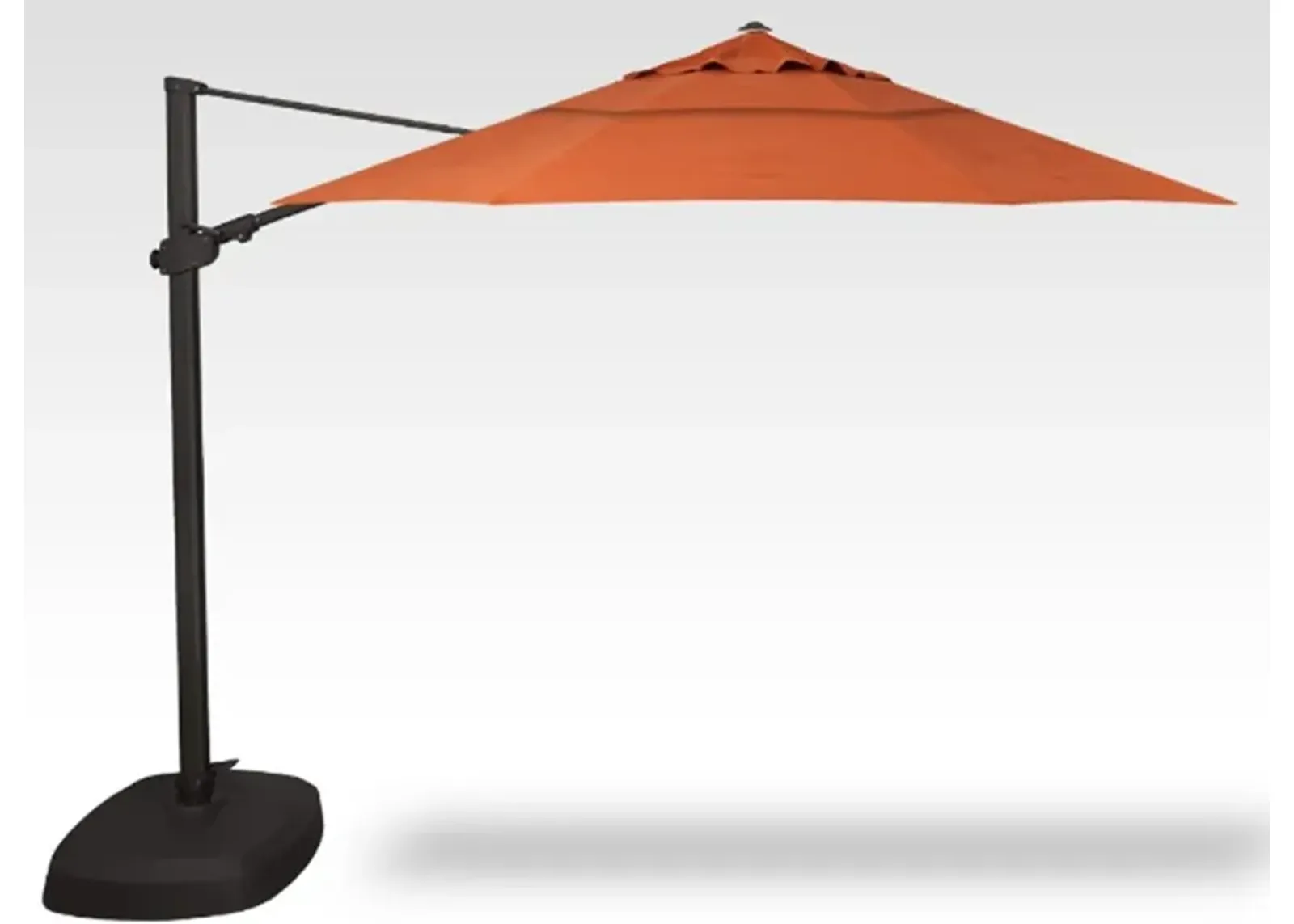 2-Pc 11' Cantilever Canvas Tuscan Umbrella