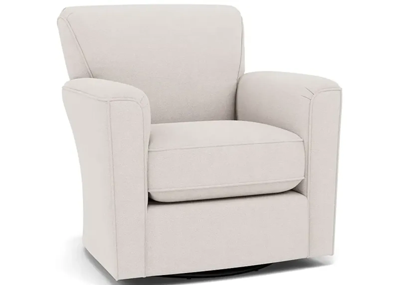 Kaylee Swivel Glider in 20227 Blanco