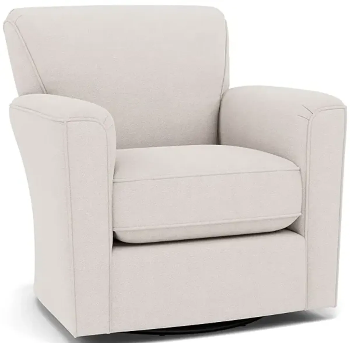 Kaylee Swivel Glider in 20227 Blanco