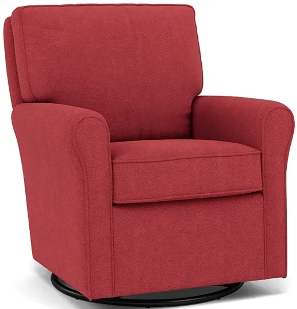 Kacey Swivel Gliding Chair in 20228 Cranberry