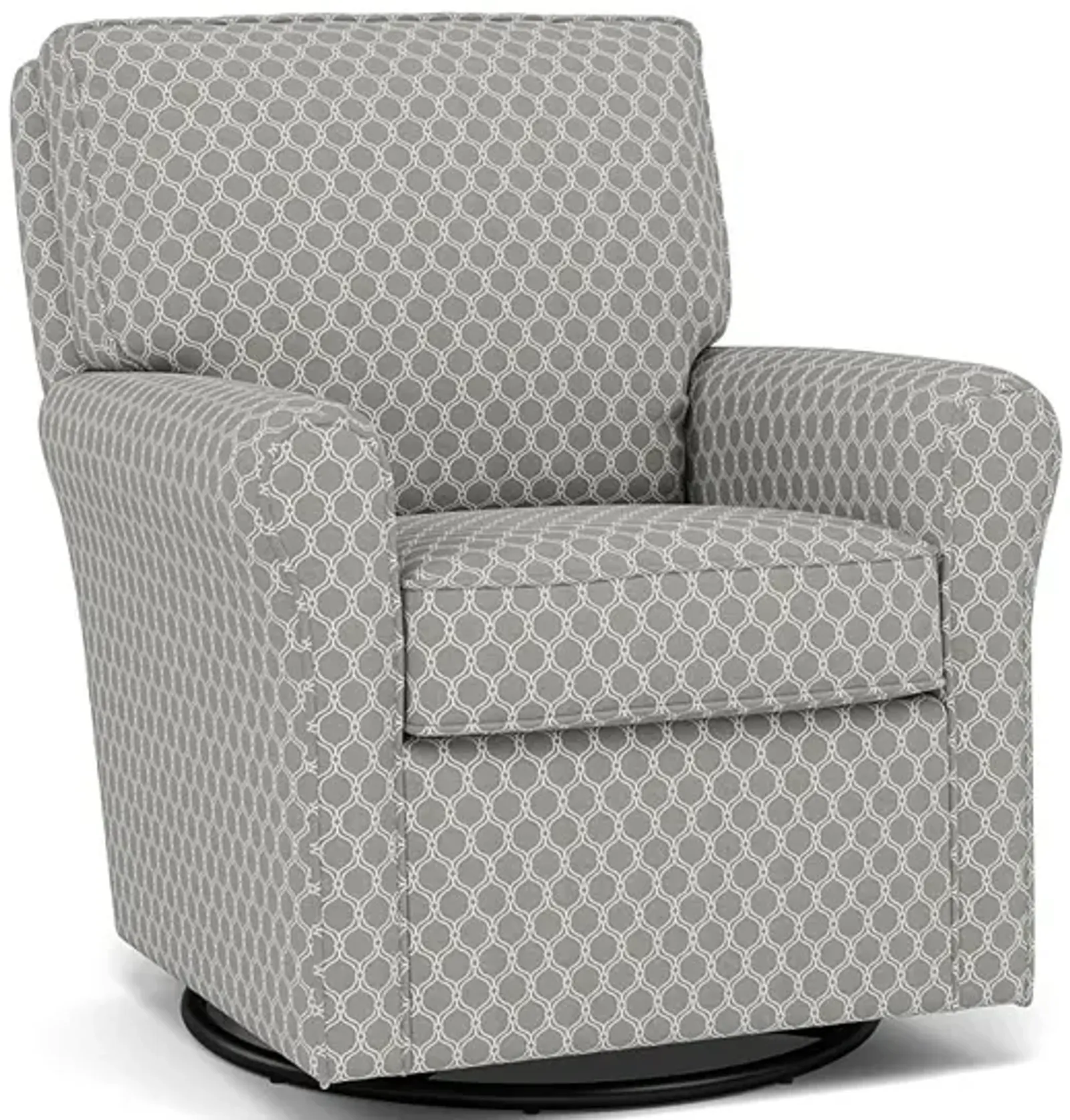 Kacey Swivel Gliding Chair in 28423 Dove