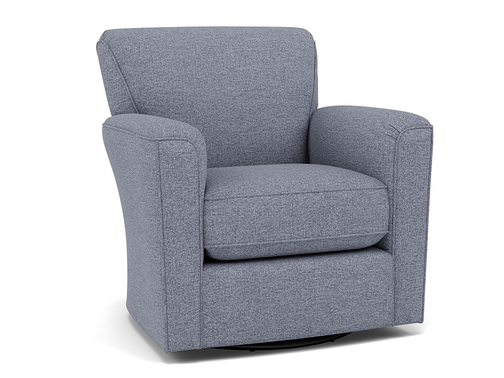 Kaylee Swivel Glider in 20742 Denim