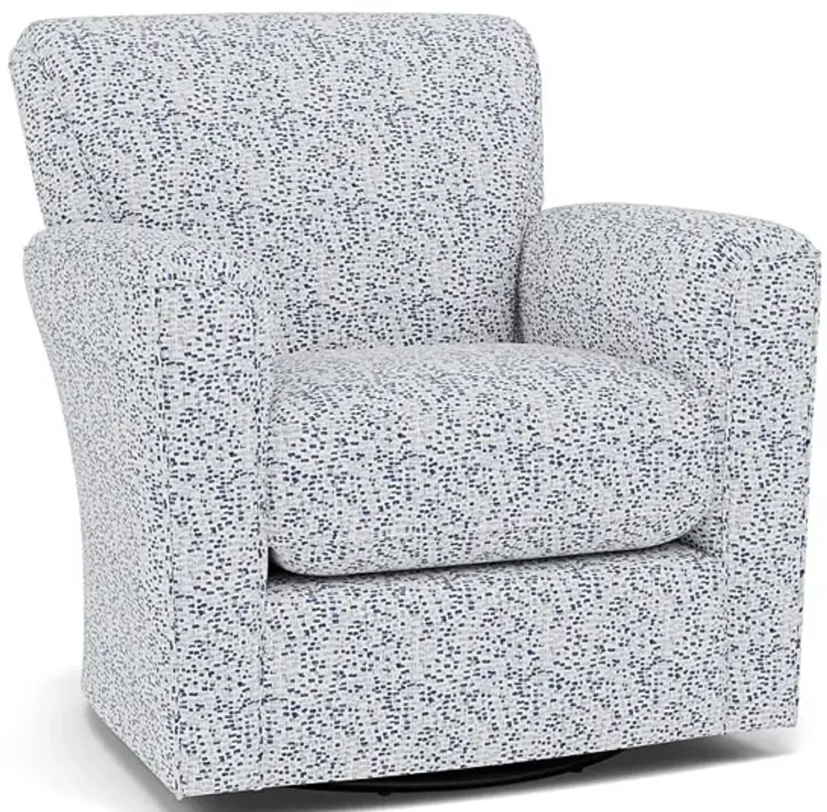 Kaylee Swivel Glider in 25612 Lapis