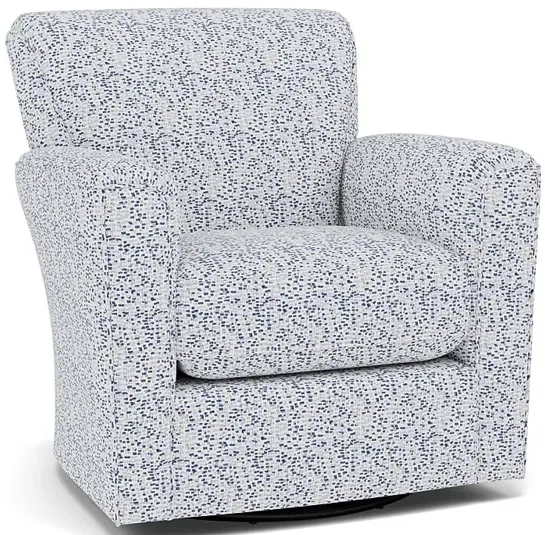 Kaylee Swivel Glider in 25612 Lapis