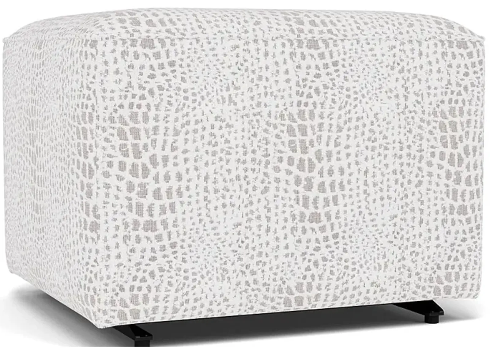 Kacey Gliding Ottoman in 31027 Ivory