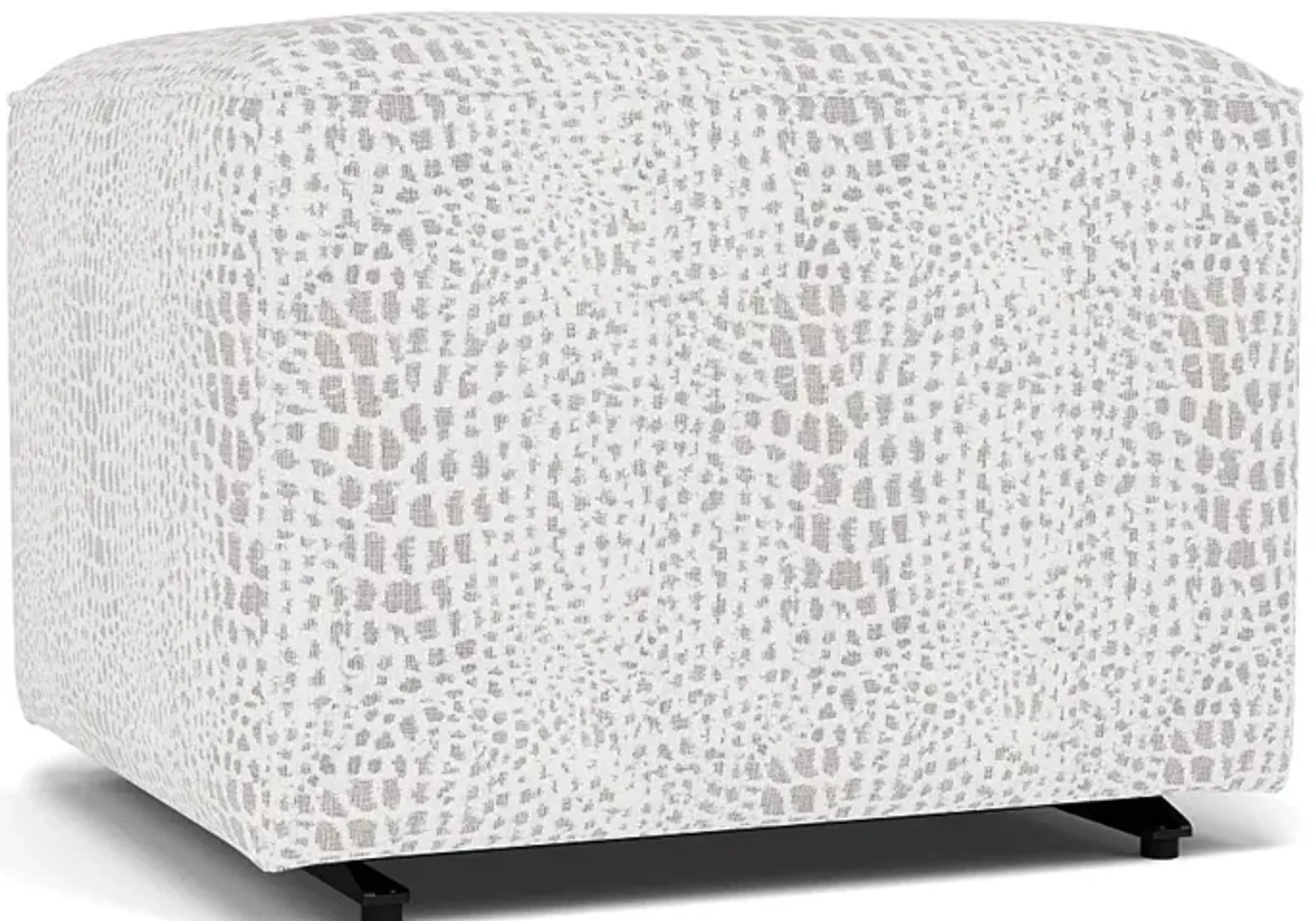 Kacey Gliding Ottoman in 31027 Ivory