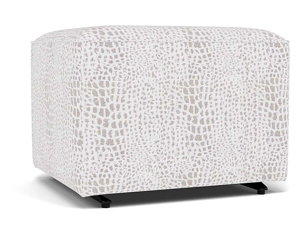 Kacey Gliding Ottoman in 31027 Ivory