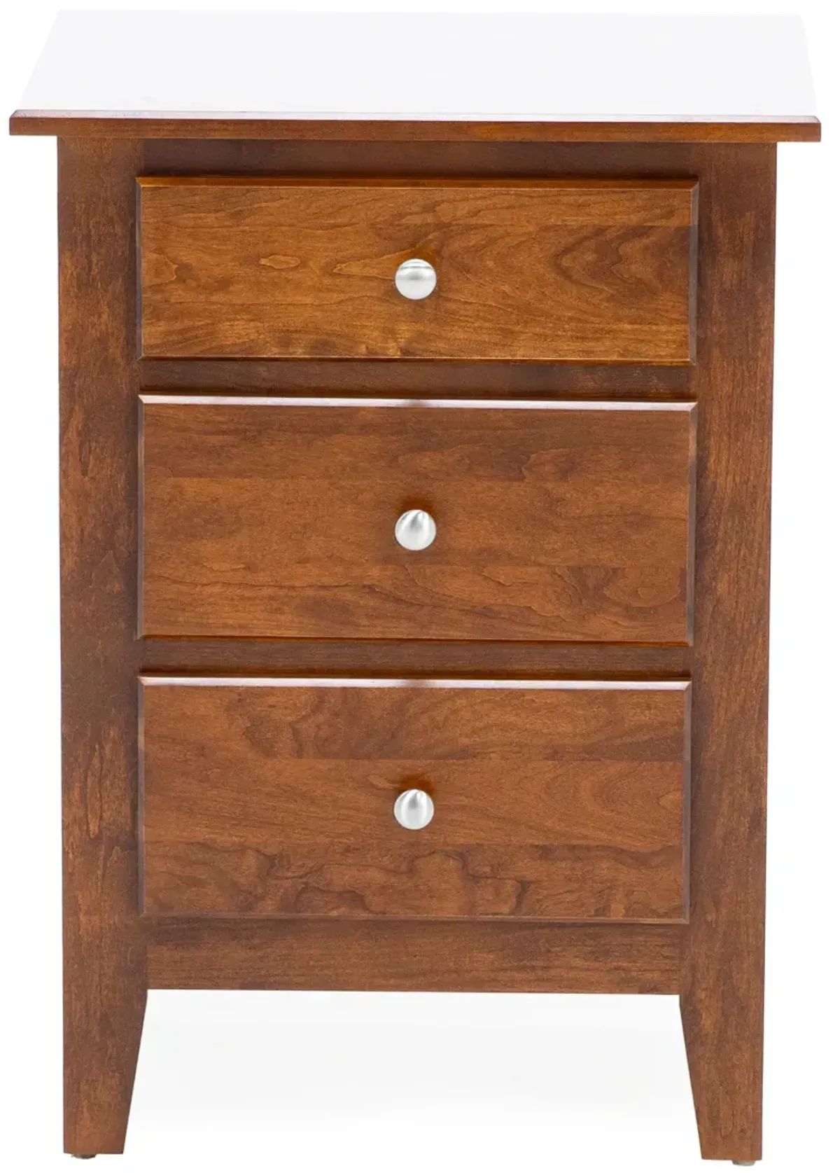 Daniel's Amish Mapleton Three Drawer Nightstand