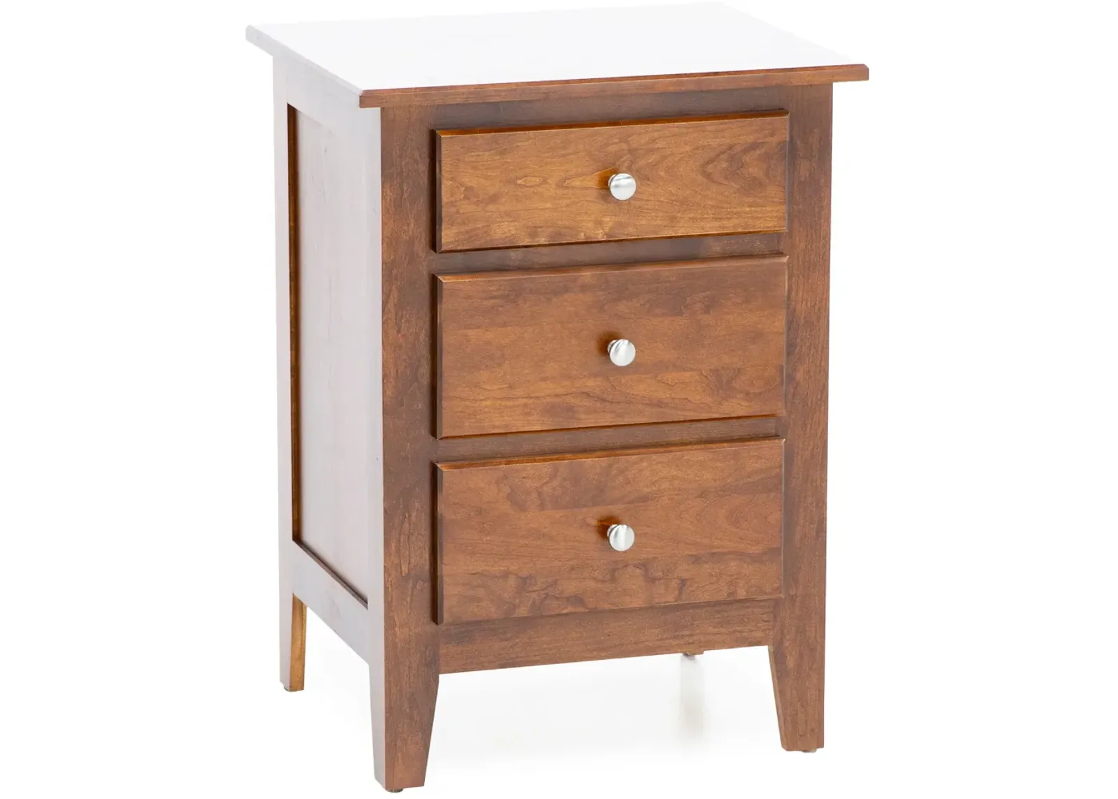 Daniel's Amish Mapleton Three Drawer Nightstand