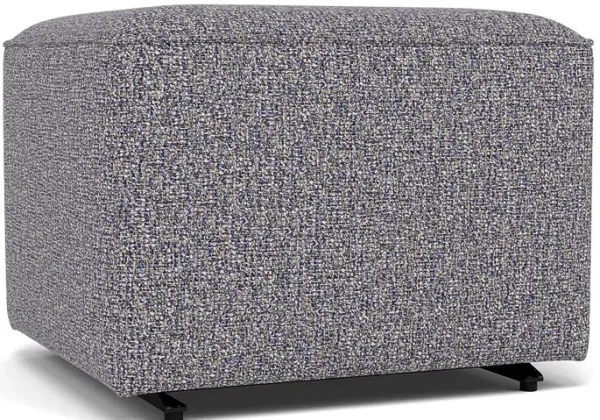 Kacey Gliding Ottoman in 23572 Indigo