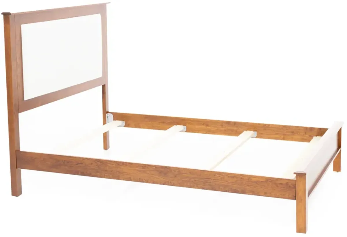 Daniel's Amish Manchester Queen Upholstered Headboard Bed