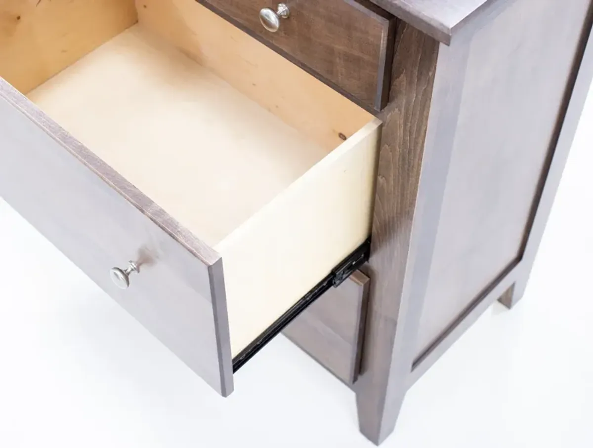 Daniel'S Amish Mapleton Dresser In 54  Driftwood