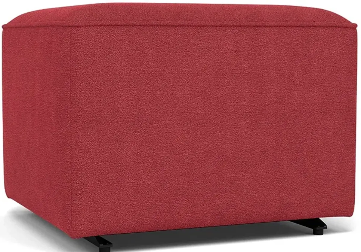 Kacey Gliding Ottoman in 20228 Cranberry