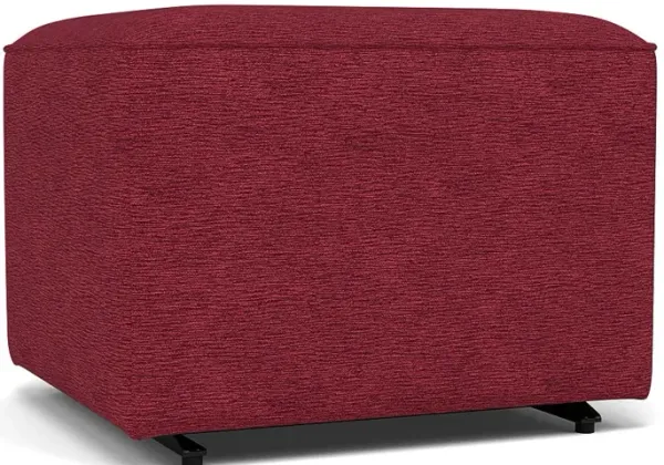 Kacey Gliding Ottoman in 19508 Scarlet