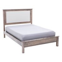 Daniel's Amish Manchester Queen Upholstered Headboard Bed