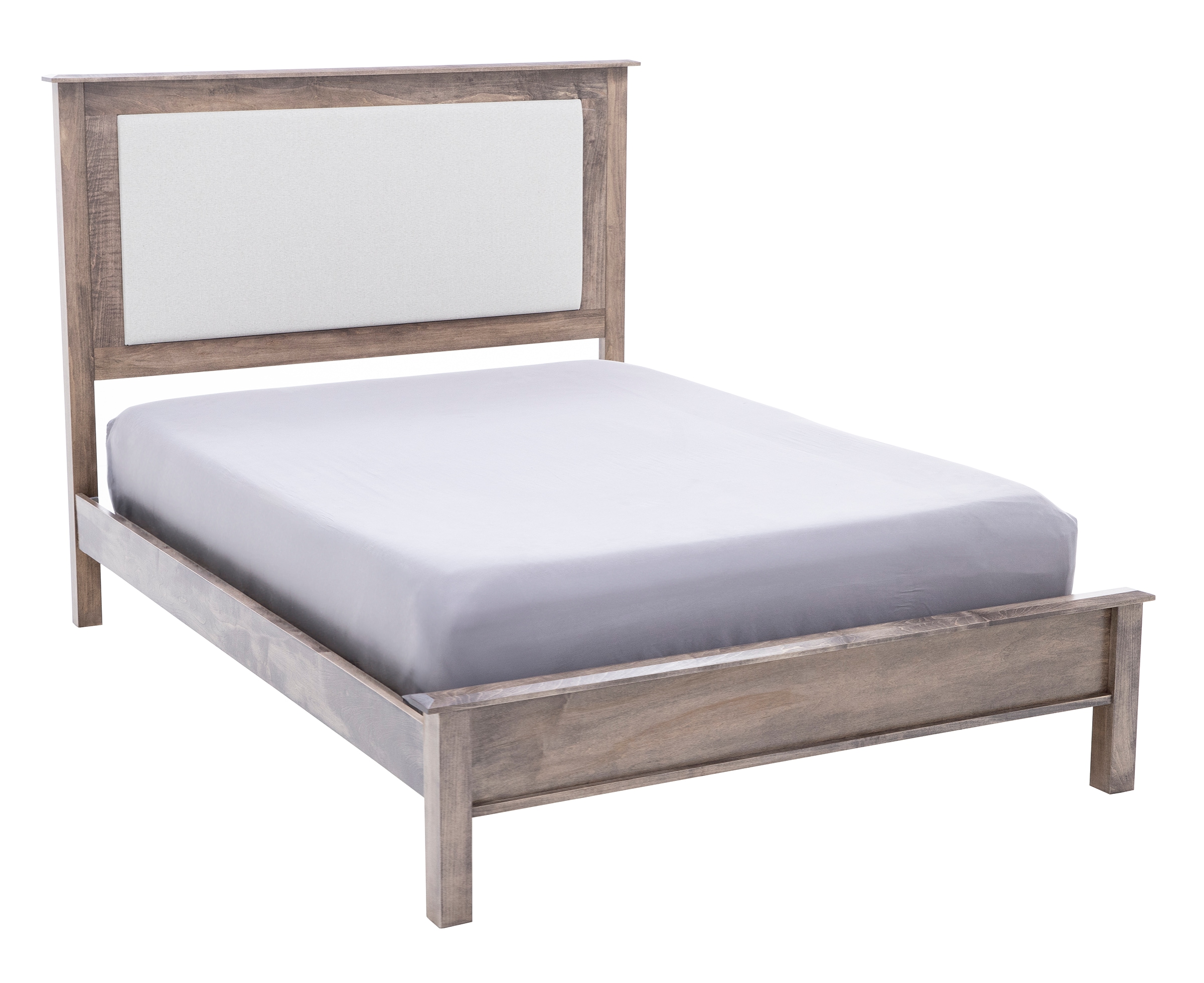 Daniel's Amish Manchester Queen Upholstered Headboard Bed