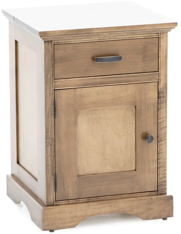 Daniel'A Amish Elegance Door Nightstand Left Hinge In 503 Cider
