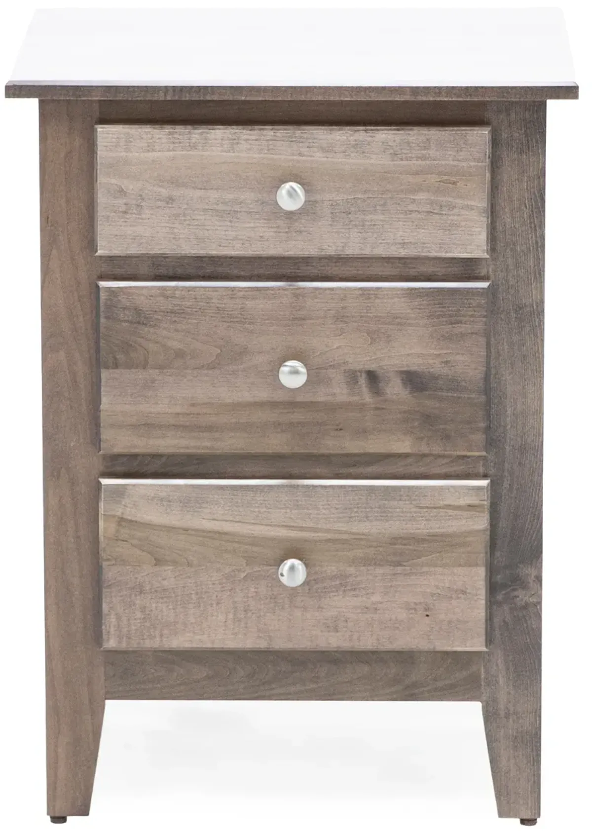 Daniel's Amish Mapleton Three Drawer Nightstand