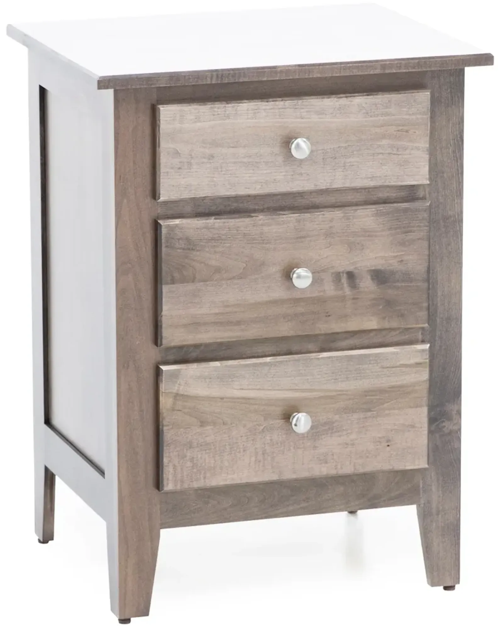 Daniel's Amish Mapleton Three Drawer Nightstand