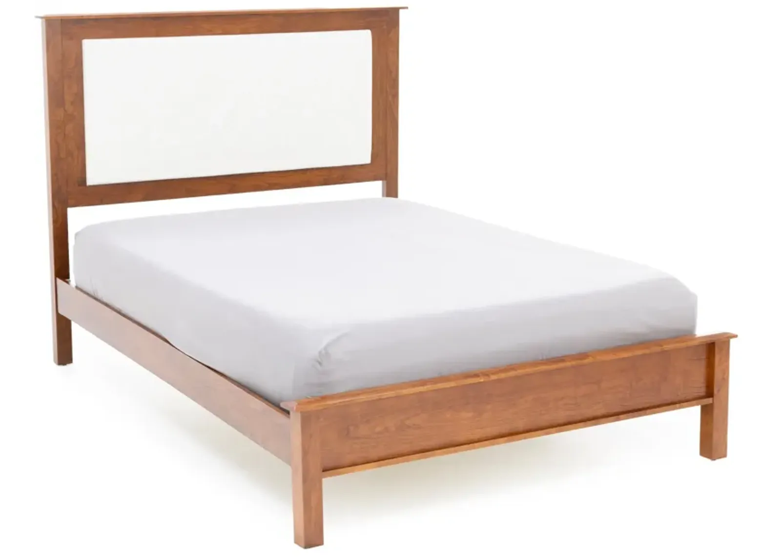 Daniel's Amish Manchester Full Upholstered Headboard Bed