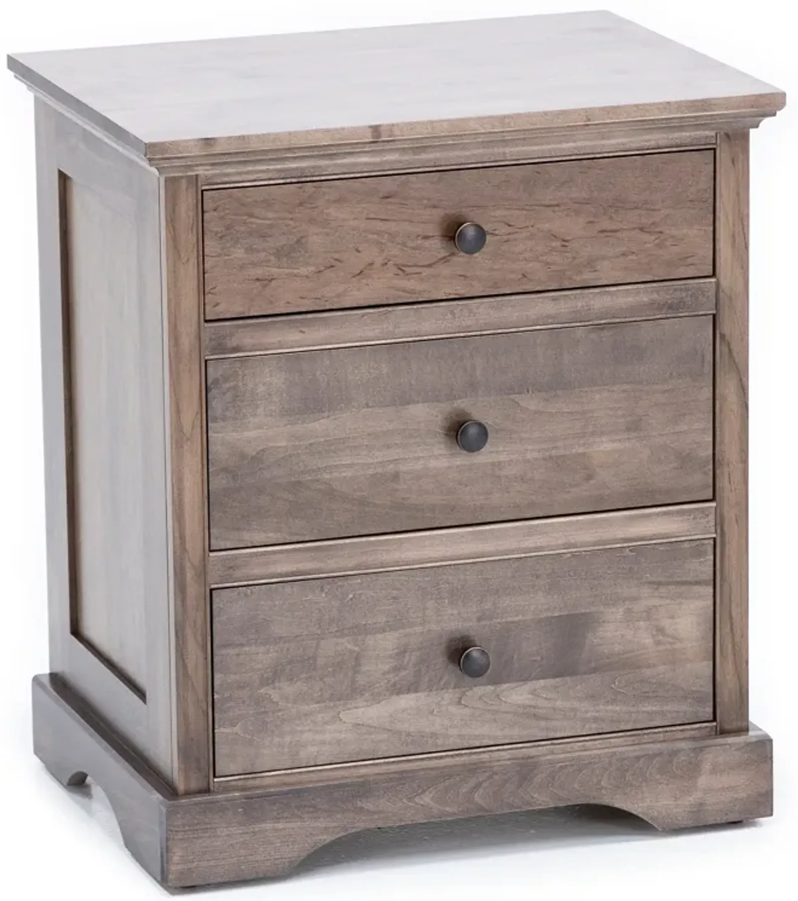 Daniel's Amish Elegance Three Drawer Nightstand