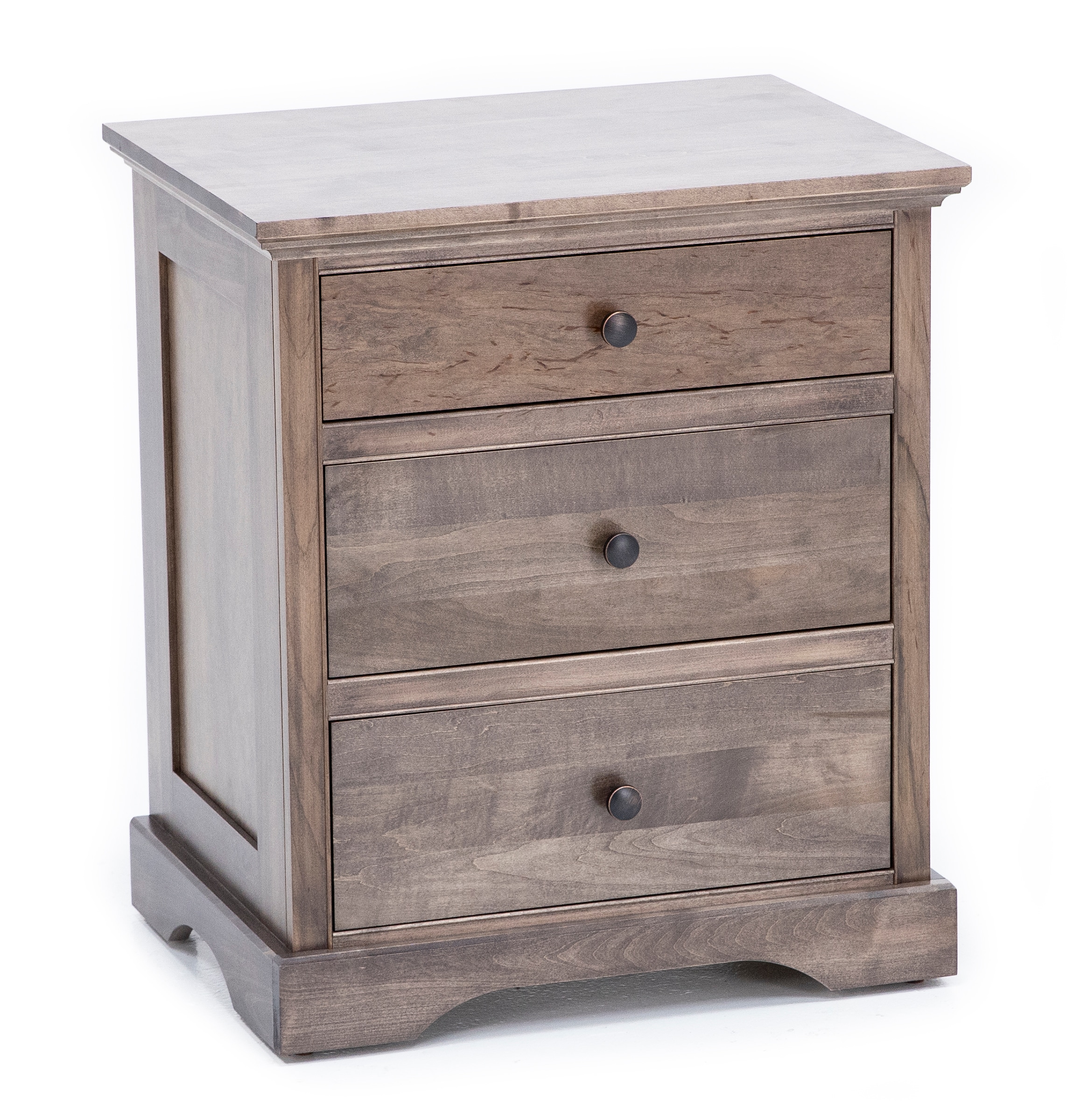 Daniel's Amish Elegance Three Drawer Nightstand