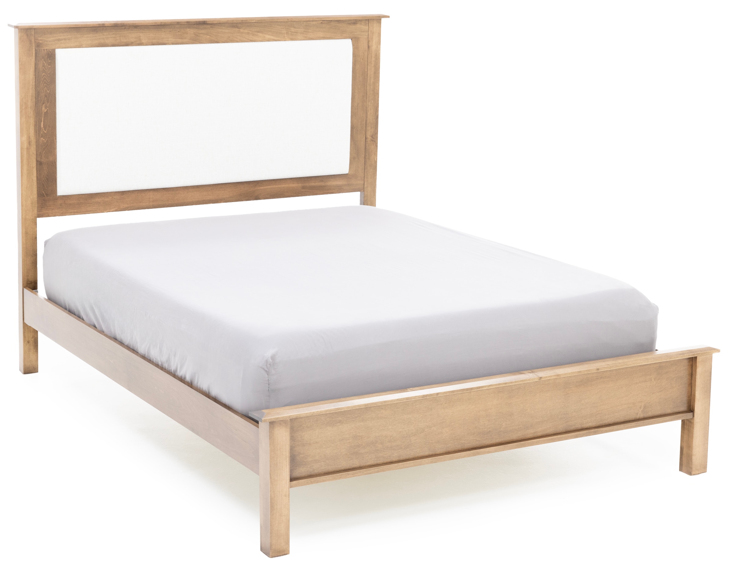 Daniel's Amish Manchester Queen Upholstered Headboard Bed