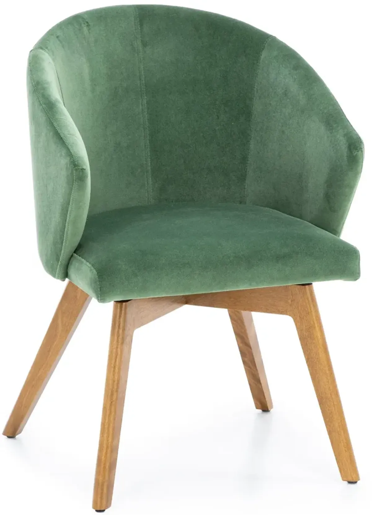 Canadel Downtown Swivel Side Chair 5139 In 03 Oak Washed / 9K Velvet