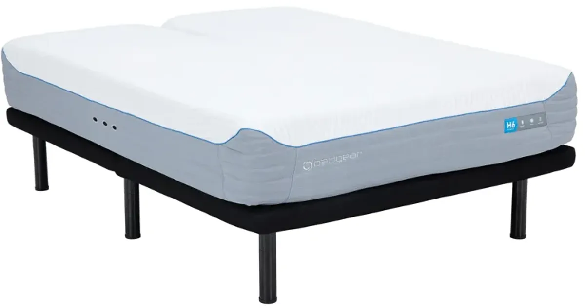 Bedgear H6 Medium Plush Split Head King Mattress