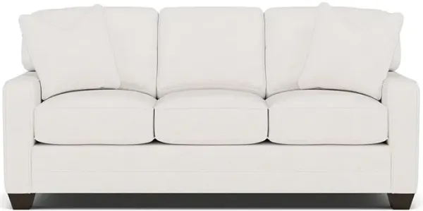 Bentley Track Arm Sofa in Uprise Oyster with Uprise Oyster pillows