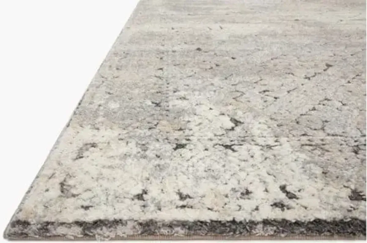 Theory Grey/Sand Area Rug 5'3"W x 7'7"L