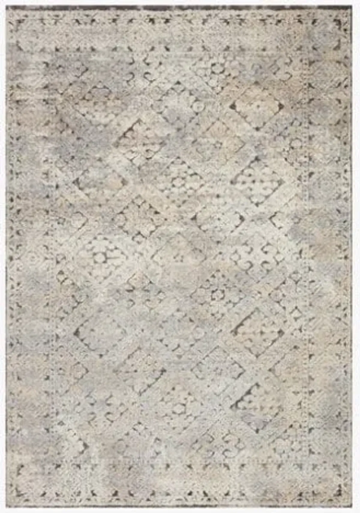 Theory Grey/Sand Area Rug 7'10"W x 10'10"L