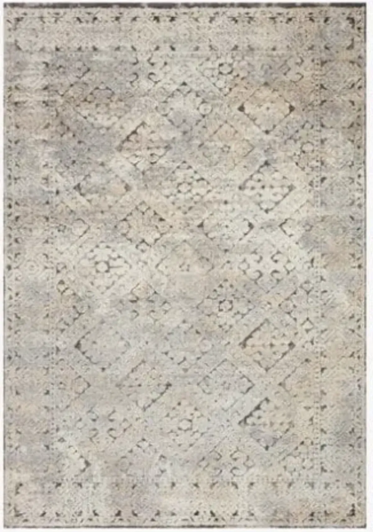 Theory Grey/Sand Area Rug 7'10"W x 10'10"L